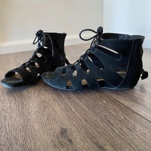 Earthies Leather Gladiator Sandals